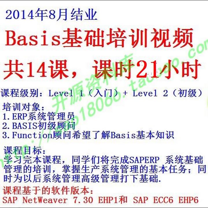 basis培训视频14课 课时21小时