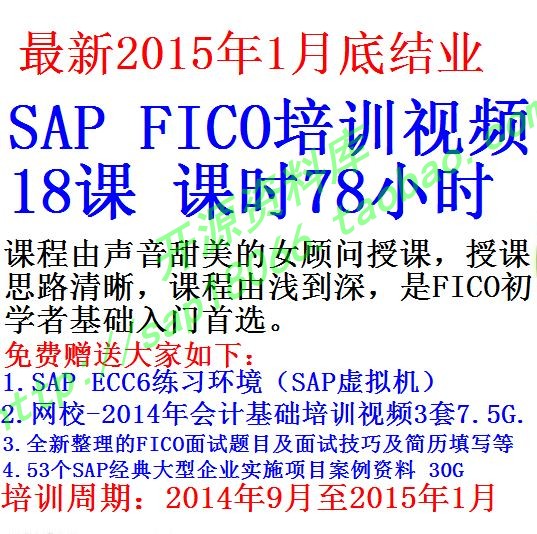 2015年SAP FICO18课
